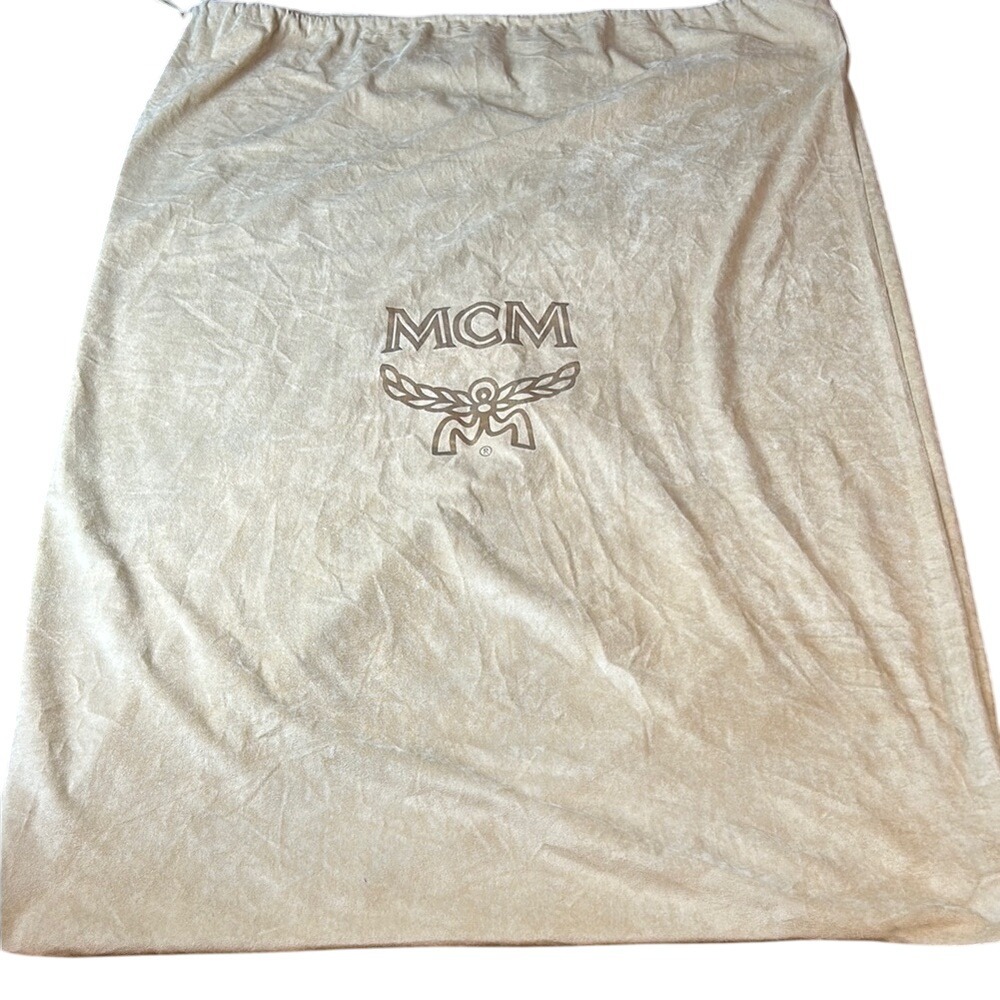 MCM Dust Bag Drawstring Storage Cover for Handbag, Accessories, Shoes